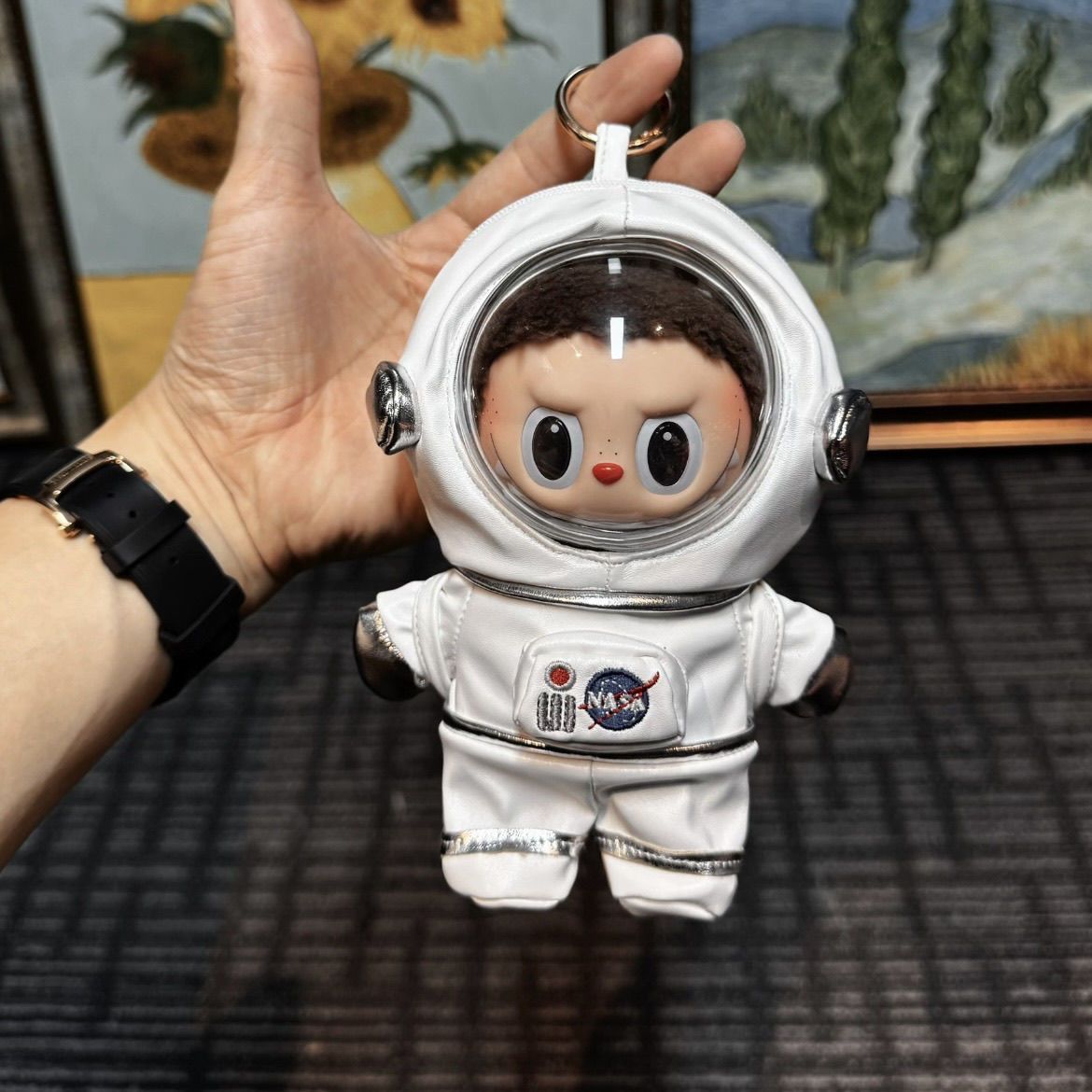 New Astronaut Labubu Clothing Set 17cm Blind Box Figure Accessory