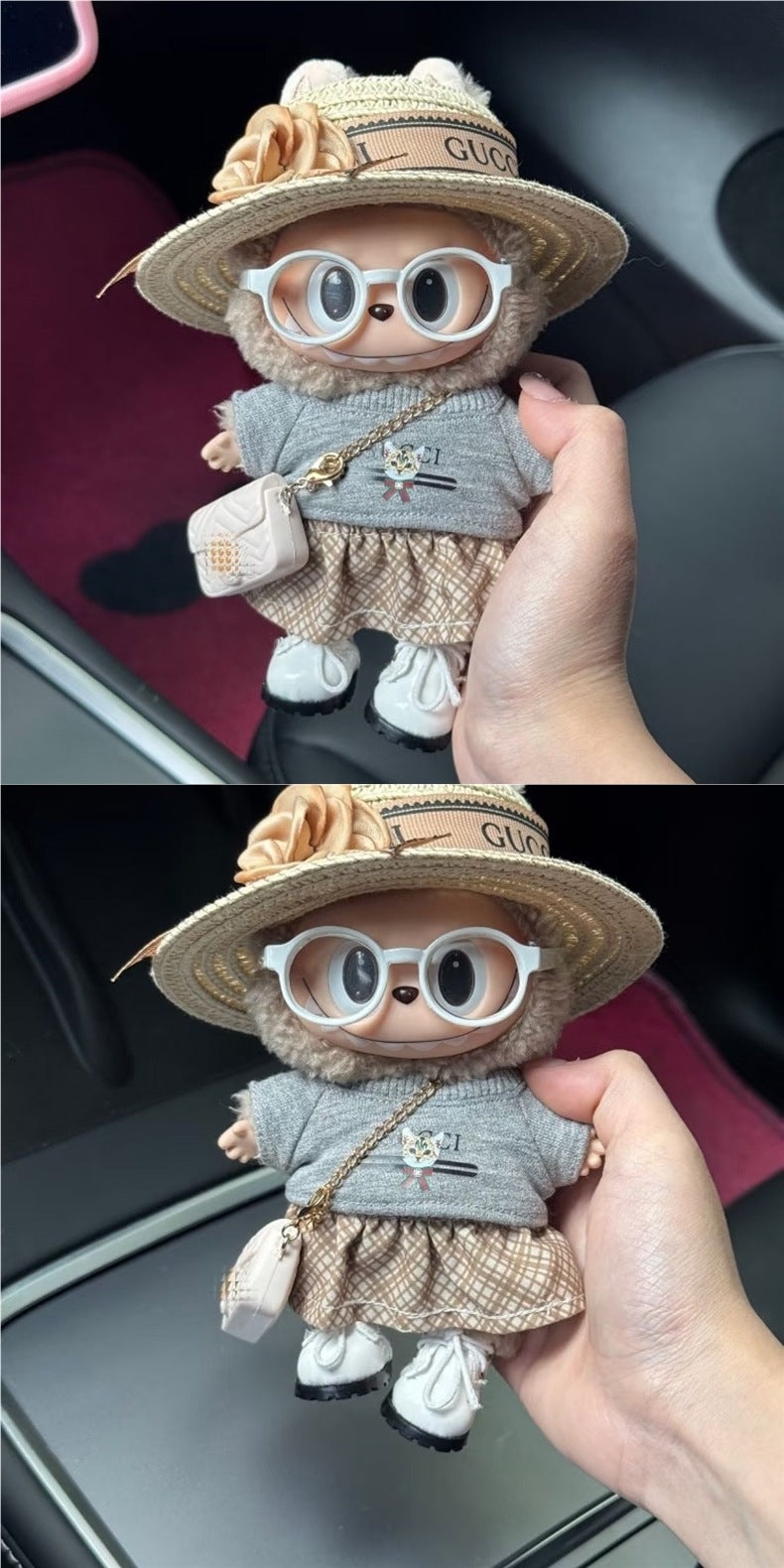 Bubu Doll Clothes Socialite Style Doll Clothes Blind Box Outfit Set Cute 17cm First Generation Second Generation Third Generation Universal