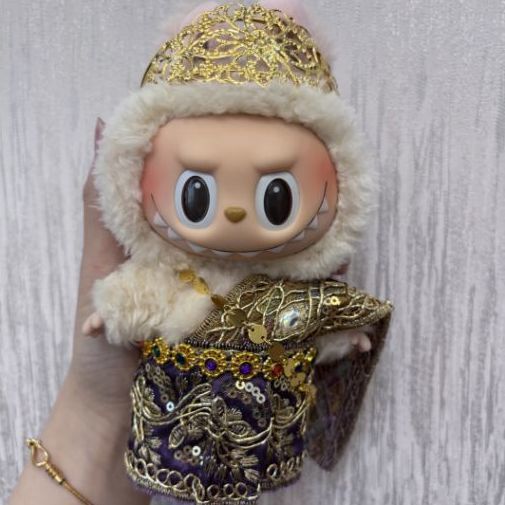 Labubu Clothes Thai Ethnic Style 17cm Pure Handmade Thai Vinyl Accessories Palace Cute Doll Clothes