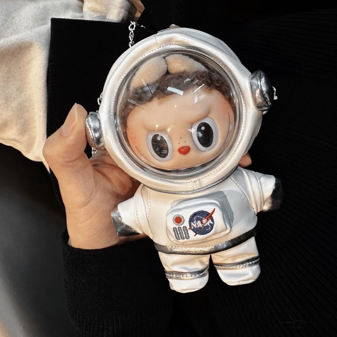New Astronaut Labubu Clothing Set 17cm Blind Box Figure Accessory