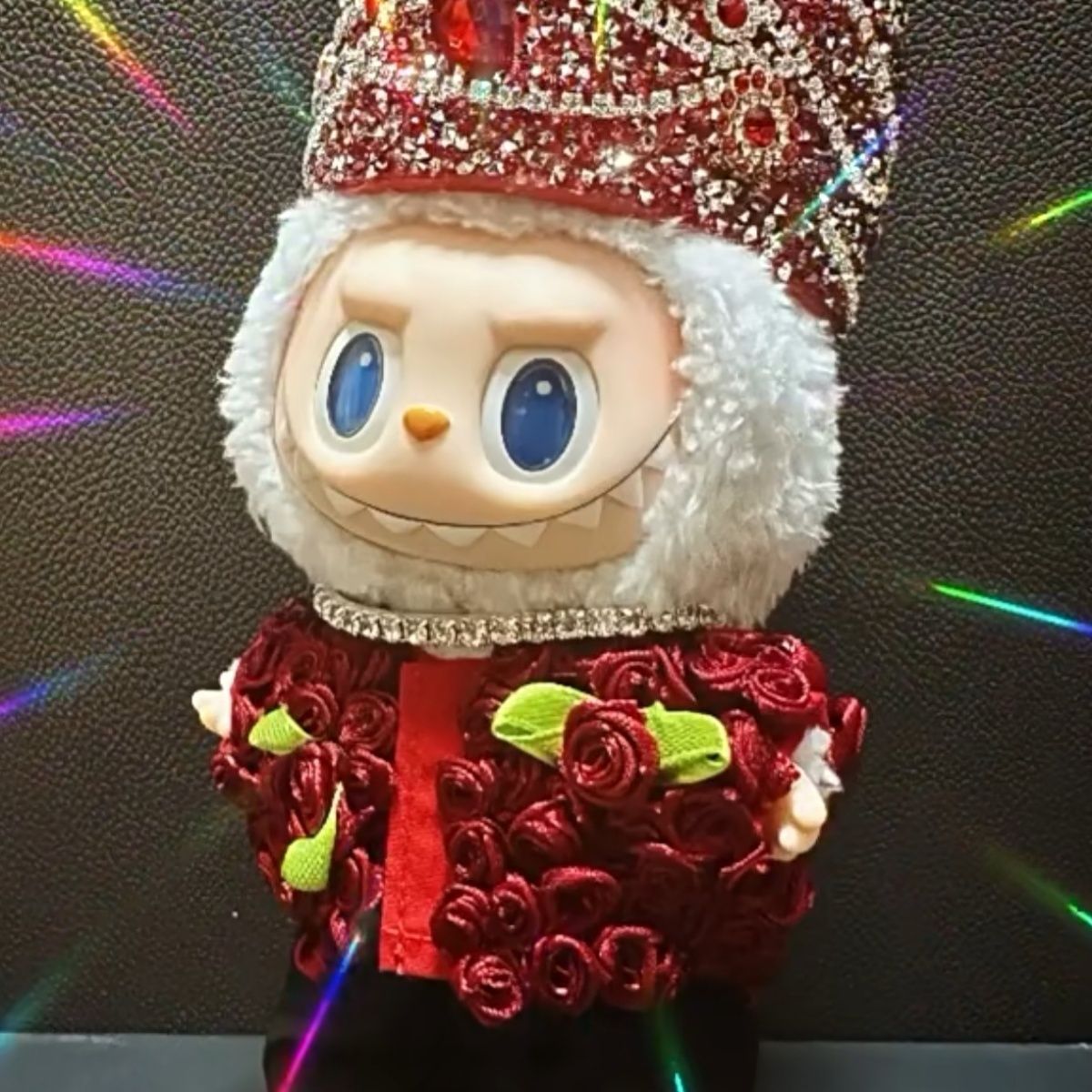 In Stock New GD Same Style Concert Rose Clothes Plush Toy Labubu G-Dragon Doll Clothes Outfit