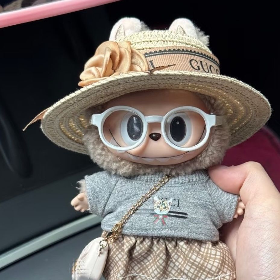 Bubu Doll Clothes Socialite Style Doll Clothes Blind Box Outfit Set Cute 17cm First Generation Second Generation Third Generation Universal