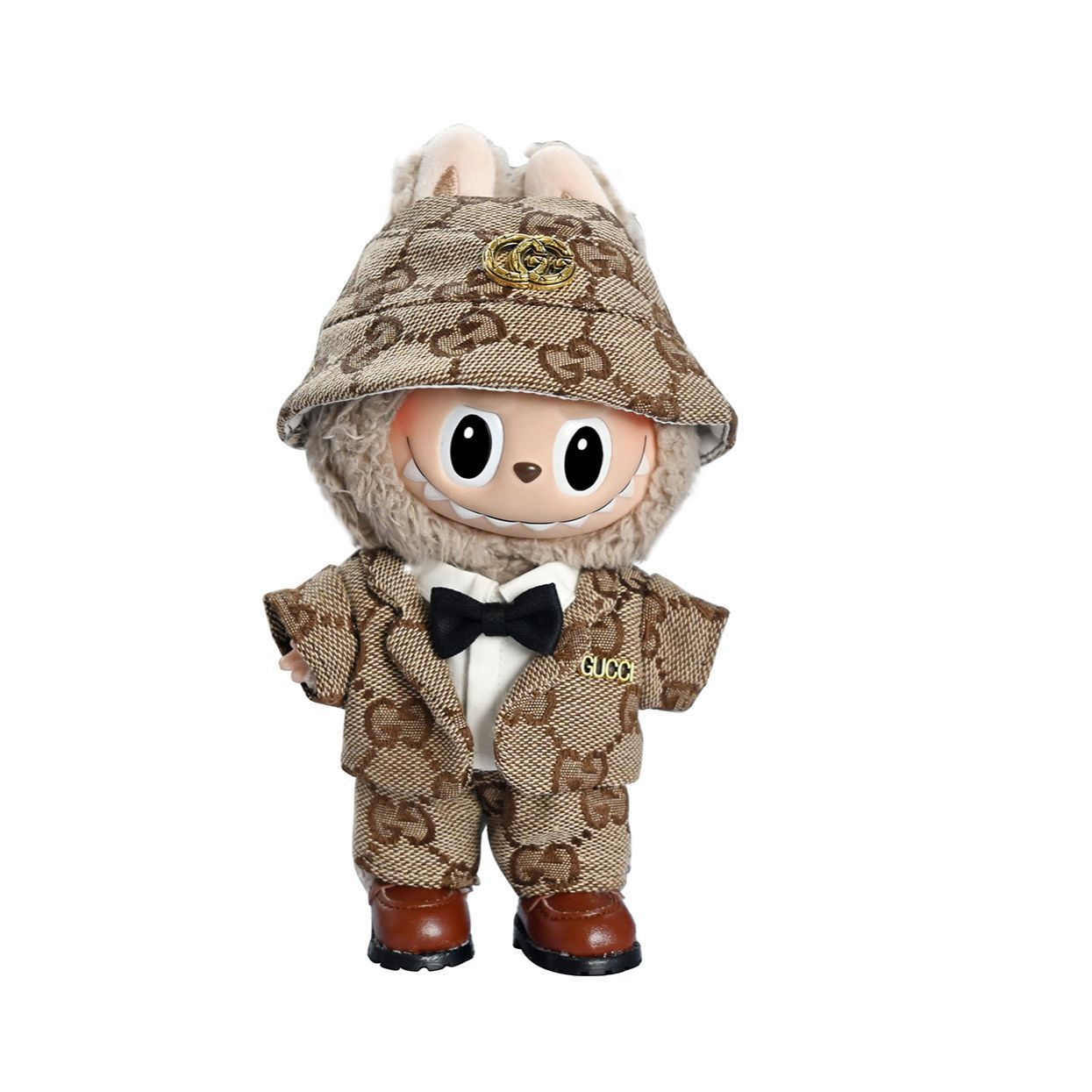 Clothing Only] Labubu Doll Clothes 17cm Labubu Clothes Luxurious and Cute Gentleman Vinyl Face Doll Clothes Replacement